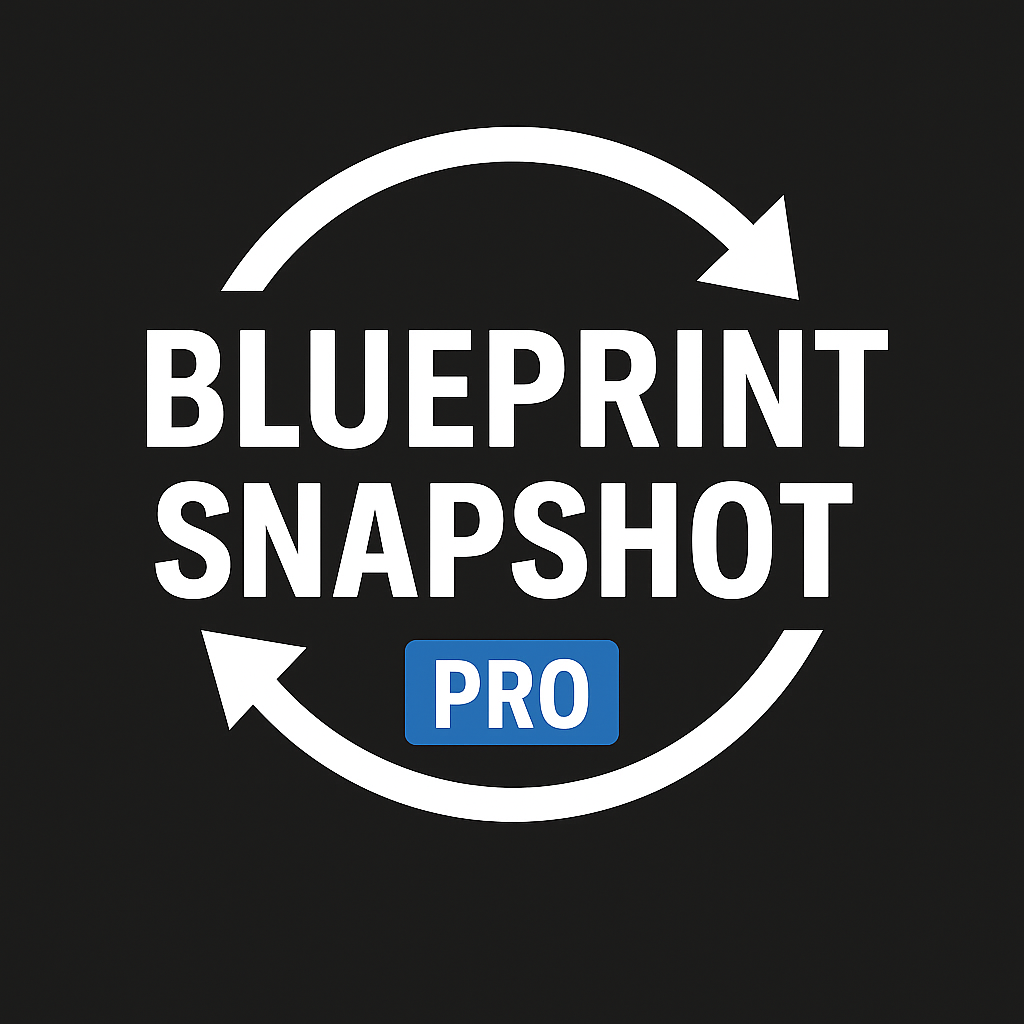 Blueprint Snapshot Pro